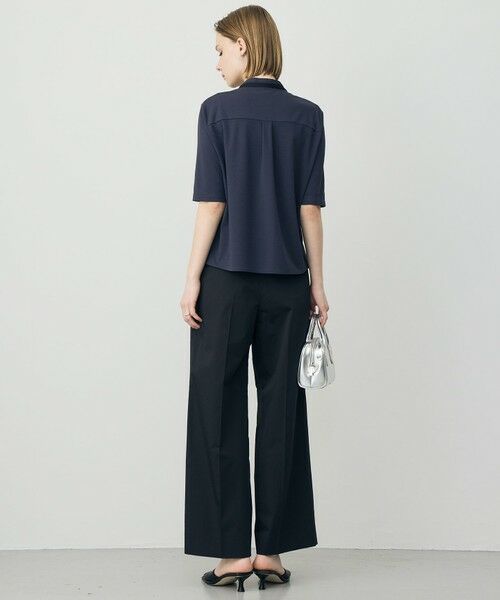 ICB / アイシービー カットソー | スパンプラチナムジョーゼット ナロータイカットソー | 詳細6