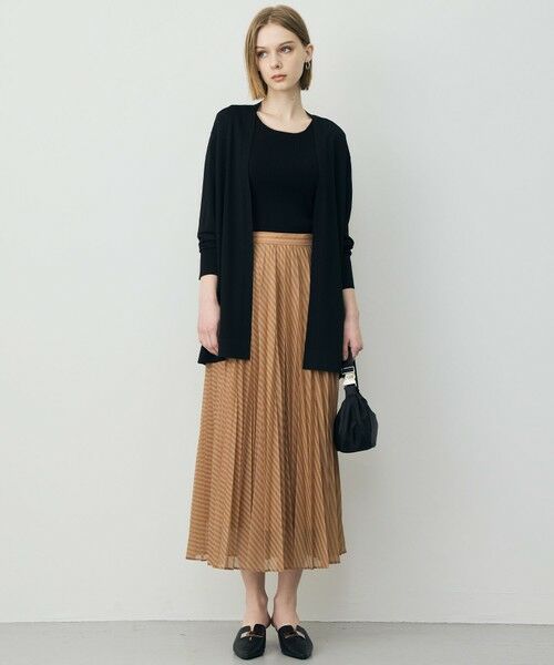 ICB / アイシービー カーディガン・ボレロ | シンセティックハイゲージ ロングカーディガン | 詳細13