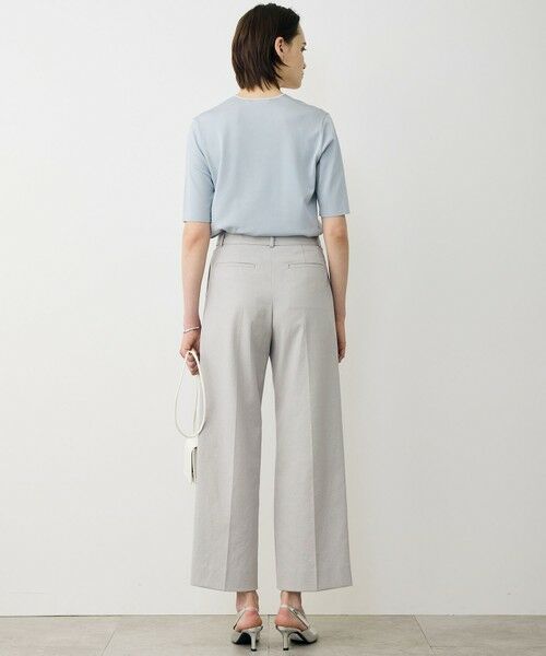 ICB / アイシービー ニット・セーター | 【WEB限定カラーあり】 シンセティックハイゲージ 半袖Vネックニット | 詳細20