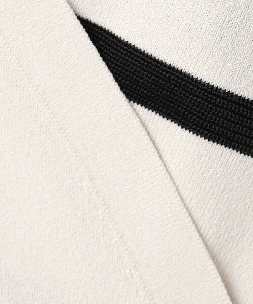 ICB / アイシービー ニット・セーター | VIS/NYハイゲージランダムボーダー 半袖ニット | 詳細8