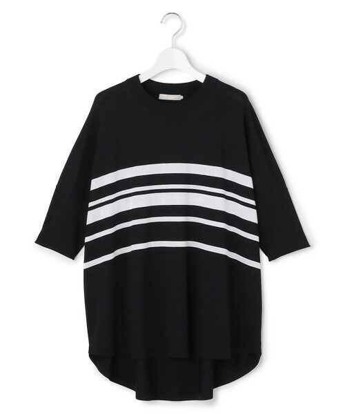 ICB / アイシービー ニット・セーター | VIS/NYハイゲージランダムボーダー 半袖ニット | 詳細10