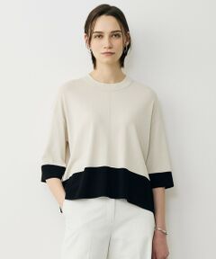 ICB / アイシービー ニット・セーター | VIS/NYハイゲージ バイカラーニットT