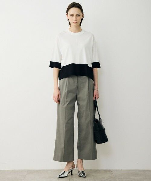 ICB / アイシービー ニット・セーター | VIS/NYハイゲージ バイカラーニットT | 詳細1