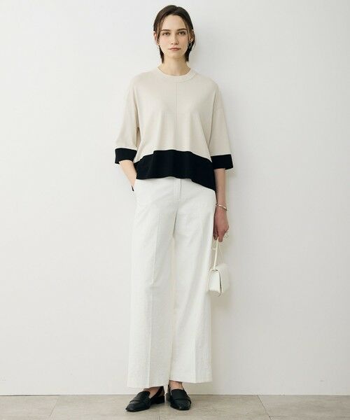 ICB / アイシービー ニット・セーター | VIS/NYハイゲージ バイカラーニットT | 詳細4