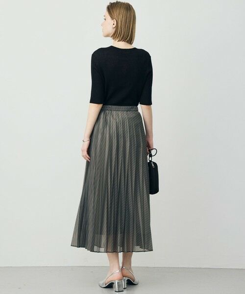 ICB / アイシービー ニット・セーター | リネンブレンドシアー クルーネックリブニット | 詳細11