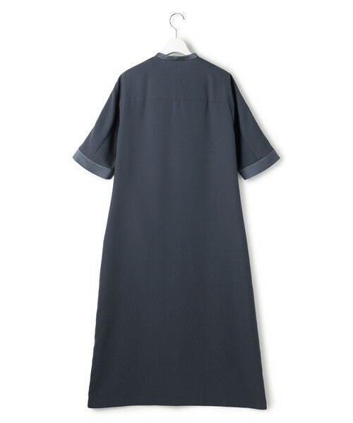 ICB / アイシービー ロング・マキシ丈ワンピース | FluidBackSatin シャツワンピース | 詳細12