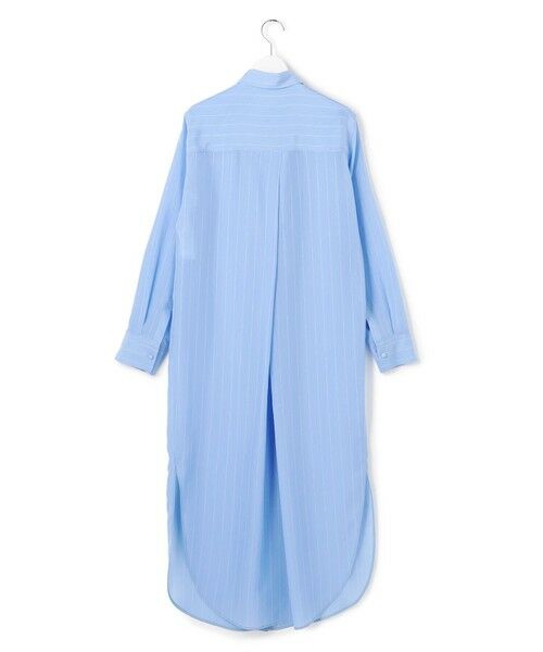 ICB / アイシービー ミニ丈・ひざ丈ワンピース | 【WEB＆一部店舗限定】PreshrunkCupraStripe シャツワンピース | 詳細1