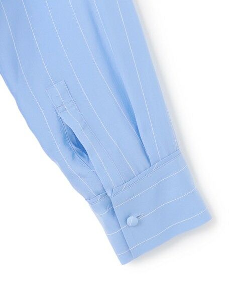 ICB / アイシービー ミニ丈・ひざ丈ワンピース | 【WEB＆一部店舗限定】PreshrunkCupraStripe シャツワンピース | 詳細3