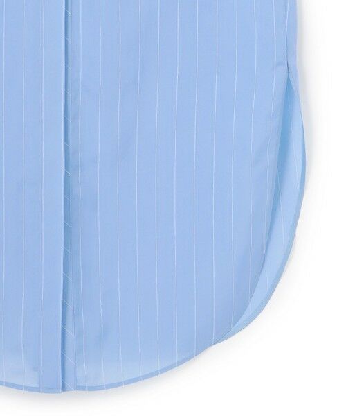 ICB / アイシービー ミニ丈・ひざ丈ワンピース | 【WEB＆一部店舗限定】PreshrunkCupraStripe シャツワンピース | 詳細4