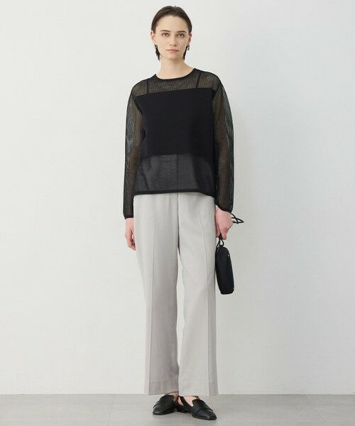 ICB / アイシービー その他パンツ | ハイツイストドライメッシュ ワイドストレートパンツ | 詳細3