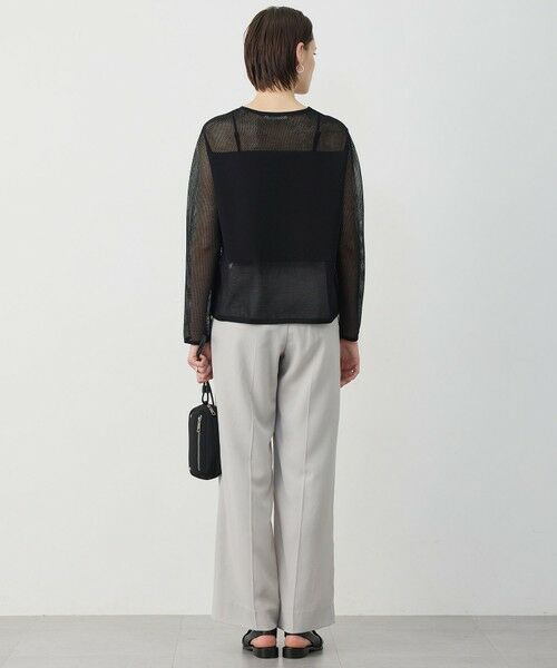 ICB / アイシービー その他パンツ | ハイツイストドライメッシュ ワイドストレートパンツ | 詳細4