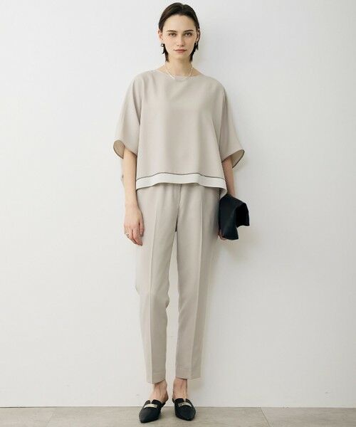 ICB / アイシービー その他パンツ | 【WEB限定カラーあり】FluidBackSatin ドロストパンツ | 詳細3