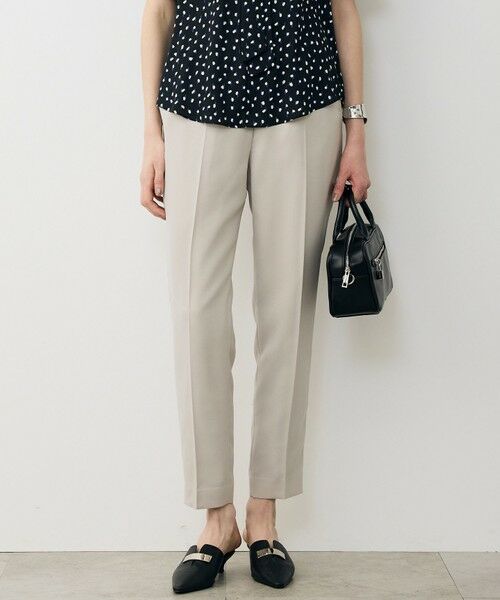 ICB / アイシービー その他パンツ | 【WEB限定カラーあり】FluidBackSatin ドロストパンツ（トープ［総裏］）