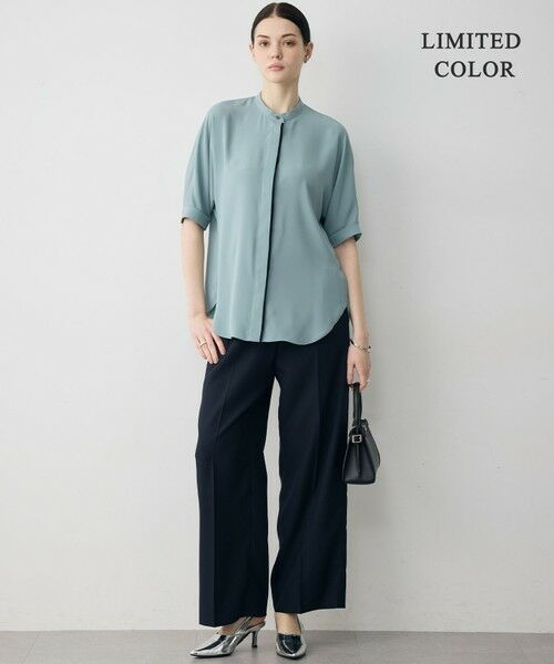 ICB / アイシービー その他パンツ | 【CLASSY.掲載・新色追加・WEB限定カラーあり】FluidBackSatin ワイドパンツ | 詳細28