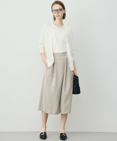 ICB / アイシービー その他パンツ | ワッシャーダルサテン ニーショーツ | 詳細6