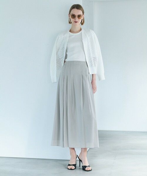 ICB / アイシービー ミニ・ひざ丈スカート | ハイツイストドライメッシュ フレアスカート | 詳細1