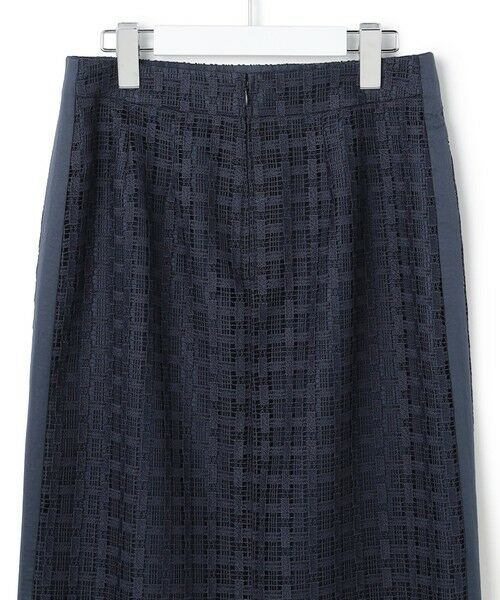 ICB / アイシービー ミニ・ひざ丈スカート | グリッドパターンレース スカート | 詳細6