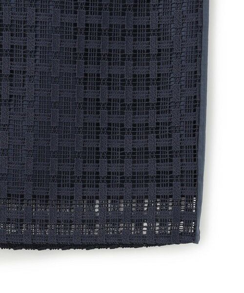 ICB / アイシービー ミニ・ひざ丈スカート | グリッドパターンレース スカート | 詳細7