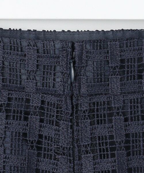 ICB / アイシービー ミニ・ひざ丈スカート | グリッドパターンレース スカート | 詳細8