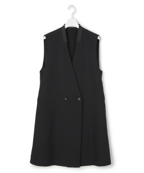 ICB / アイシービー ベスト | FluidBackSatin シアーコンビジレ（ブラック）
