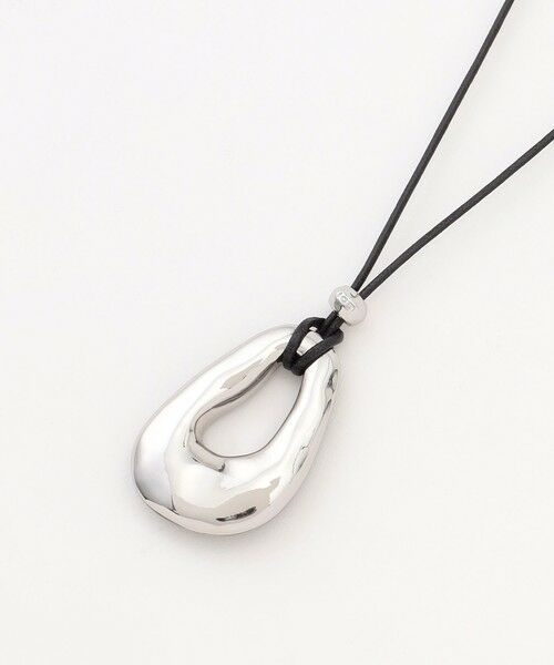 ICB / アイシービー ネックレス・ペンダント・チョーカー | ワントップウッドネックレス（シルバー）