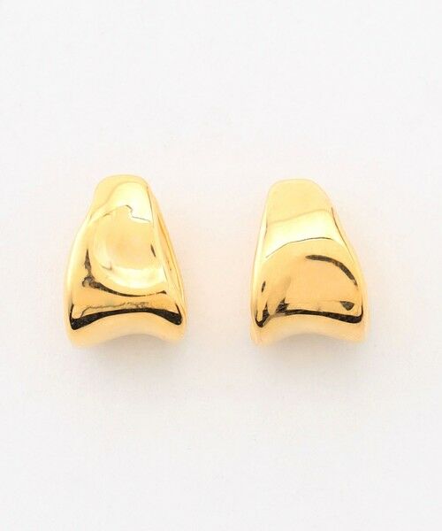 ICB / アイシービー ピアス・イヤリング | ワイドフープイヤカフ（ゴールド）