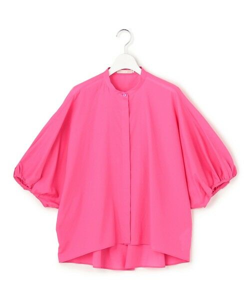 ICB / アイシービー シャツ・ブラウス | ソフトコットンローン シャツブラウス（カメリアピンク）