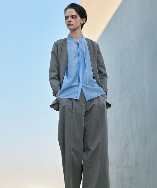 ICB / アイシービー シャツ・ブラウス | セシェシルキーローン フレンチスリーブボウタイブラウス | 詳細4