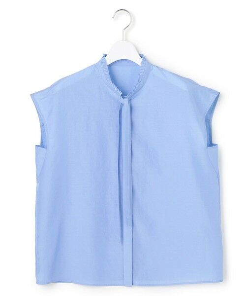 ICB / アイシービー シャツ・ブラウス | セシェシルキーローン フレンチスリーブボウタイブラウス | 詳細5