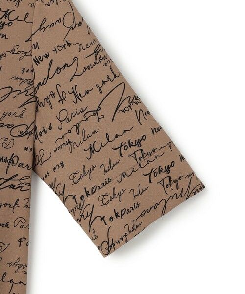 ICB / アイシービー シャツ・ブラウス | 【30th ANNIVERSARY】5cityプリント バンドカラーブラウス | 詳細14