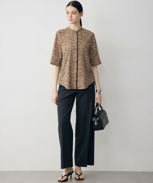 ICB / アイシービー シャツ・ブラウス | 【30th ANNIVERSARY】5cityプリント バンドカラーブラウス | 詳細7