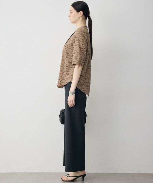 ICB / アイシービー シャツ・ブラウス | 【30th ANNIVERSARY】5cityプリント バンドカラーブラウス | 詳細9