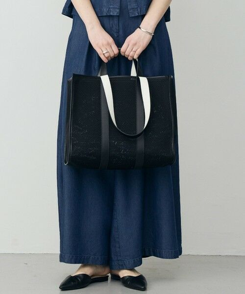 ICB / アイシービー トートバッグ | 【30th ANNIVERSARY】メッシュBOXトート（ブラック）