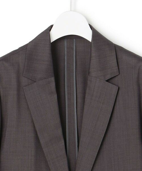 ICB / アイシービー テーラードジャケット | Peラミーシアータフタ 半袖ジャケット | 詳細6