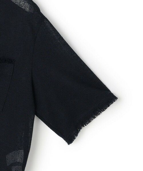 ICB / アイシービー ノーカラージャケット | サマーレノクロス ハーフスリーブジャケット | 詳細12