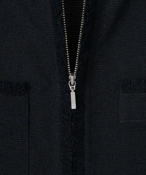 ICB / アイシービー ノーカラージャケット | サマーレノクロス ハーフスリーブジャケット | 詳細13