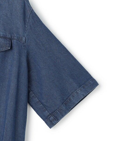 ICB / アイシービー Gジャン・デニムジャケット | ナチュラルソフトデニム クロップドジャケット | 詳細13