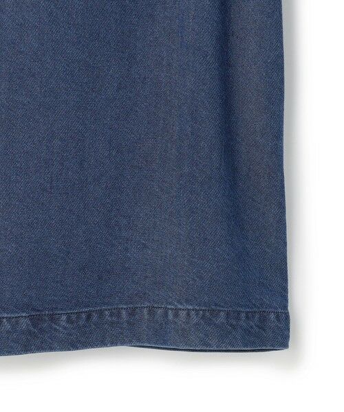 ICB / アイシービー Gジャン・デニムジャケット | ナチュラルソフトデニム クロップドジャケット | 詳細14