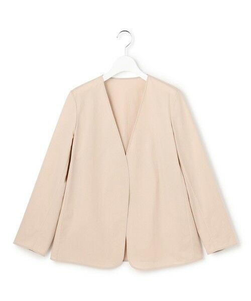 ICB / アイシービー ノーカラージャケット | 【30th ANNIVERSARY】 NEO Unleash ノーカラージャケット（サンドベージュ）