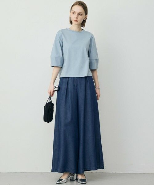 ICB / アイシービー カットソー | シャツジーナプレーディング ランタンスリーブカットソー | 詳細8