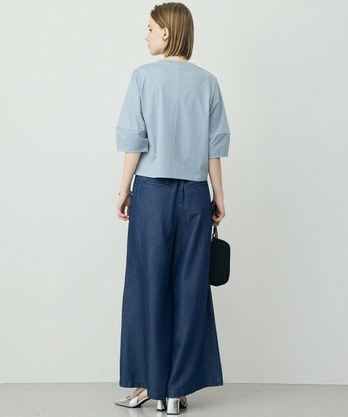 ICB / アイシービー カットソー | シャツジーナプレーディング ランタンスリーブカットソー | 詳細10