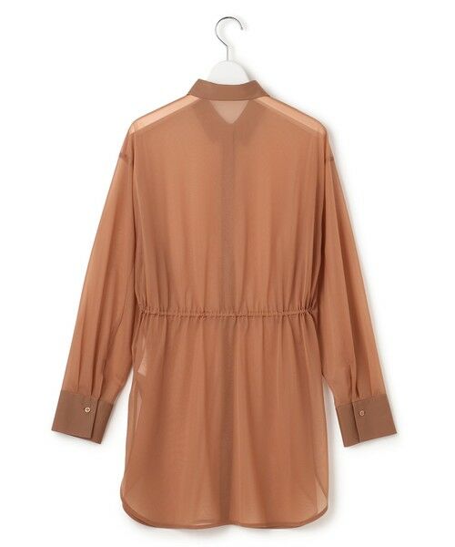 ICB / アイシービー シャツ・ブラウス | ハイゲージチュール ロングシャツ | 詳細7