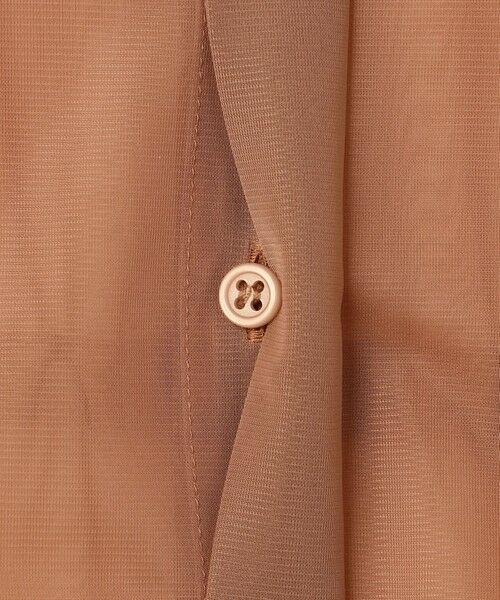 ICB / アイシービー シャツ・ブラウス | ハイゲージチュール ロングシャツ | 詳細11