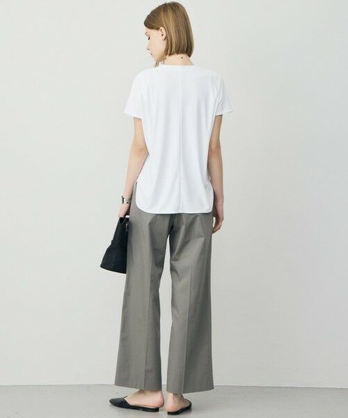 ICB / アイシービー カットソー | スパンプラチナム Vネックカットソー | 詳細2