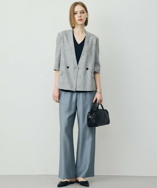 ICB / アイシービー カットソー | スパンプラチナム Vネックカットソー | 詳細13