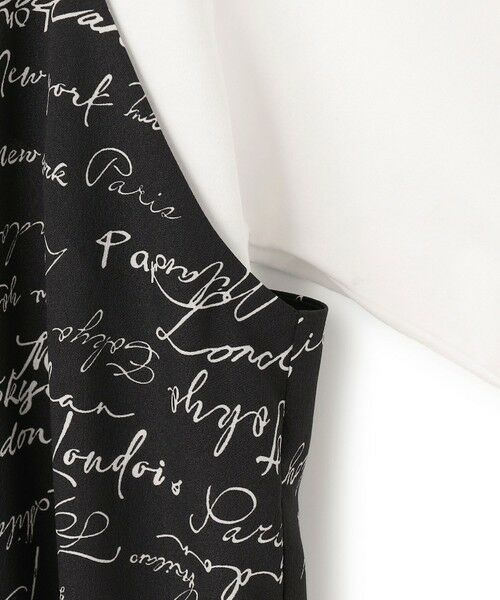 ICB / アイシービー カットソー | 【30th ANNIVERSARY】5cityプリント コンビカットソー | 詳細3