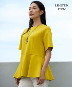 ICB / アイシービー カットソー | 【WEB限定】 ライトダンボール ペプラムプルオーバー