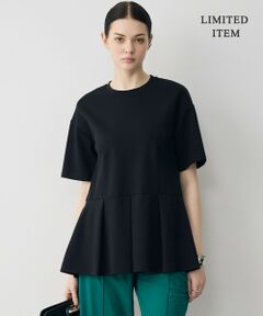 ICB / アイシービー カットソー | 【WEB限定】 ライトダンボール ペプラムプルオーバー