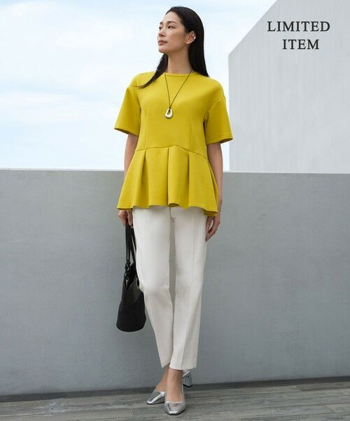 ICB / アイシービー カットソー | 【WEB限定】 ライトダンボール ペプラムプルオーバー | 詳細4