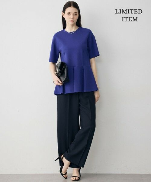 ICB / アイシービー カットソー | 【WEB限定】 ライトダンボール ペプラムプルオーバー | 詳細7